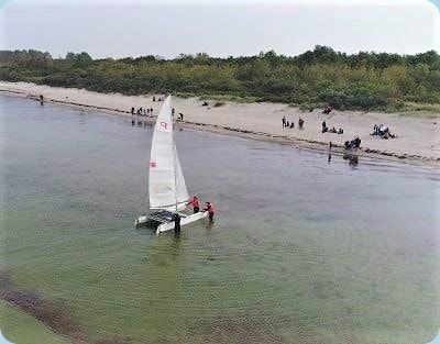 Katamaran Segelausflug Insel Poel