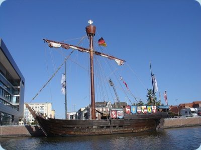 Kogge Segelschiff