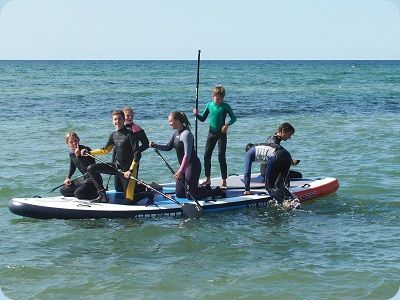 Riesen-Stand-up-Paddling-Gruppenausflug