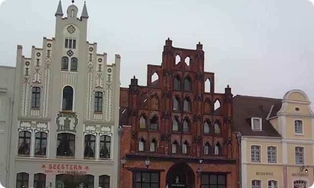 Die Wasserkunst ist eine Sehenswürdigkeit von Wismar und Weltkulturerbe der Unesco.