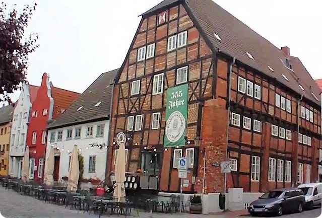 Altes Brauhaus Weltkulturerbe Wismar.